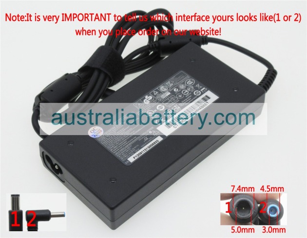 Pa-1121-62hi 19.5V 120W Australia hp notebook computer original adapter - Click Image to Close