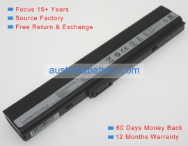 K52 10.8V 6-cell Australia asus notebook computer replacement batteries
